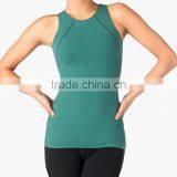 2016 OEM New Sexy Young Stripe Sleeveless Women Sport Tank Top / Yoga Wear
