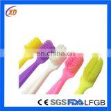 2015 New FDA Approved Cheap Creative Baby Product Silicone Baby Toothbrush Finger Toothbrush