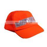 high visible safety cap with PVC reflective tape