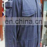 Hot Selling Classic Design Navy Blue 100% Cotton Professional Safety Coverall Workwear thumbnail-4
