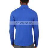Men Thumbhole Jersey Sports Half Zip Sweatshirts thumbnail-4
