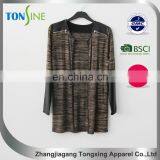 Women's Coat for Shoulder Zipper and Long Sleeve thumbnail-1