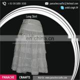 2017 Latest Design High Waist Beautiful Long Skirt thumbnail-2