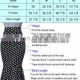 Grace Karin Occident Sexy Women Hips Wrapped Short Vintage Retro Cotton Flower Pattern Skirt CL008928-6 thumbnail-6