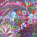 Indian Cotton Handmade Multi Colour Kantha Cushion Cover Kantha Throw Pillow Cover Hand Quilted Decorative Cushion Cover Art thumbnail-2