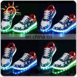 China Factory Supply Glowing in Dark With Usb Cable Led Shoes Light USB Rechargeable Led Shoes,led Light Shoes,light up Shoes