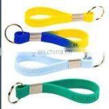 Logo Printed Promotional Custom Silicone Rubber Keychains