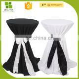 Wholesale Bar Club Cocktail Table Cloth With Sash for Party and Events