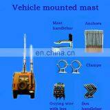 10m (33ft) Aluminium Mobile Telecommunication Elevated Tower thumbnail-4