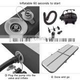 Black Airtrack 4m Gym Used 4x2x0.2m Air Track Gymnastics Tumbling Mat With Free Pump thumbnail-4