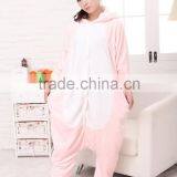 2015 Walsonstyles Cheapest Winter Animal Onesie Pajamas Jumpsuit Flannel Adult Pink Dinasour Pajama thumbnail-2