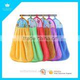 Super Soft Hand Towel Microfiber Cartroon Hanging Hand Towel 6 Colors Factory Sales thumbnail-1