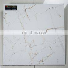 3D Inkjet Carrara White 600*600/800*800MM Glazed Polished Marble Design Floor Tiles