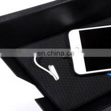 For BMW X1 F48 2016 2017 Car-Styling Plastic Armrest Storage Box Phone Tray Car Auto Accessories for Left Hand Driver thumbnail-4