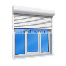 Cheap pvx Sliding Window With Roller security Shutter Pvc frame  Windows