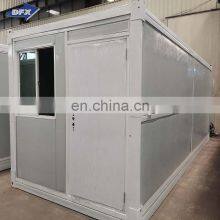 20FT 40FT Prefab Container Houses Foldable Container Dormitory Folding Smart Container House