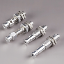 Vacuum Pads With Vertical Spring Plungers Connector for Suction Cups Connection M3 M5 G1/8