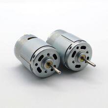 RS-385 High Speed Micro DC Motor Brushed Metal Stainless Steel Gear Motor 24V for Power Tools Popping Machines Massage Equipment thumbnail-2