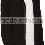 Wholesale Loose Lightweight Black Jersey Hoodies thumbnail-2
