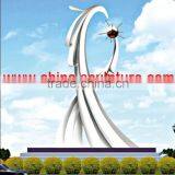 Modern Large Abstract Stainless Steel Sculpture for Sale thumbnail-1