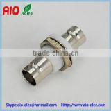 Straight copper pin BNC Female to BNC Female Isolated Bulkhead Adapter to Change the Connector Type