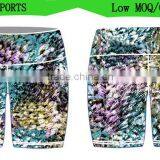 Women's Yoga Pants Colored Waist Breathable Moisture-Wicking thumbnail-1