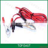 RED Black Booster Clamps Jump Lead Cable Battery Clip Charging Covered With Fuse Protect thumbnail-4