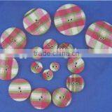 Round Shape Fabric Covered Button With Eyelet -- F1413 thumbnail-2