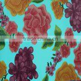 Pearl Shiny Glossy pu Leather With Flower Pattern for Making Bags Artificial pu Leather