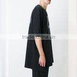 2016 Guangzhou Hongxiong OEM Customized Short Sleeves Plus Size Fashionable Men Spring Summer High Quality New Style Men T-shirt thumbnail-3