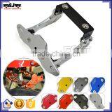 BJ-LPL-030-SV Manufacturer CNC Billet Aluminum Motorcycle Licence Plate Bracket thumbnail-1
