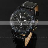 JARAGAR Brand Elegant Automatic Mechanical Watch 6 Hands Mens Watches Famous Wristwatch Leather Strap Relojes De Marca thumbnail-2