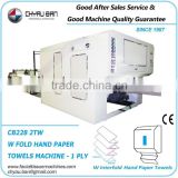 Health Care 2 Lanes M Interfold Hand Paper Towels Machine Manufacturer