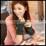 Button Warmers Gloves - Womens Fingerless Gloves - Wrist Warmers - Texting Gloves 7 Colors at Stock thumbnail-5