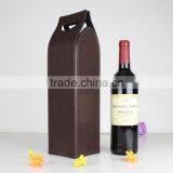 Wholesale Custom Logo PU Leather Wine Box thumbnail-1