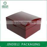 Dark Red Wood Lacquered Jewelry Box Packaging thumbnail-3