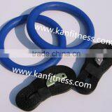 Blue Gym ring/crossfit gym ring/wooden gym ring