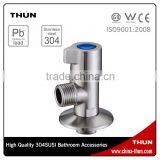 Cheap Shock Resistant Distinctive 3 Way Stainless Steel Angle Valve 15mm Angle Valve thumbnail-2