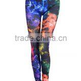 Smoke Print Seamless Leggings thumbnail-2