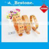 2014 Fashionable Pure Cowhide Pet Collars/pet Products thumbnail-1