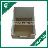 WHITE COLOR FASHION CUSTOMIZED LOGO PAPER DISPLAY BOX thumbnail-1