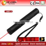 small 200mw 650nm red dot lasers beam pointer pen light with star effect cap rechargeable battery charger