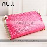 Good Brand Promotion Crocodile Embossed Leather Long Wallet Clutch Purse thumbnail-4