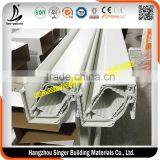 SGB Plastic PVC Rain Gutters For Roofing Drainage 5.2inch & 7inch
