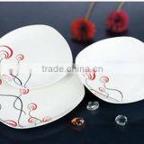 Square Fine Ceramic Dinner Sets for Peru Homewares Made in China thumbnail-3