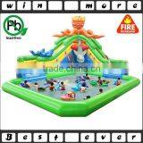Inflatable Octopus Water Park,Inflatable Water Park Pool Slide, Water Park Slide With Swimming Pool