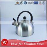 Chinese Easy to Clean Non-electric Whistle Kettle Water Jug Tea Pot Stainless Steel