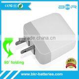 Dual Port Portable Phone Charger With Folded Plug Home Charger thumbnail-3