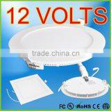 12V LED ceiling panel light 12v LED panel light solar LED down light