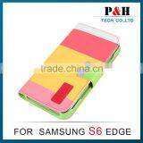 Ultra Slim View Leather Case For Samsung Galaxy S6 Edge thumbnail-6